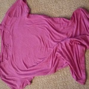 Pretty in Pink capp sleeve t shirt